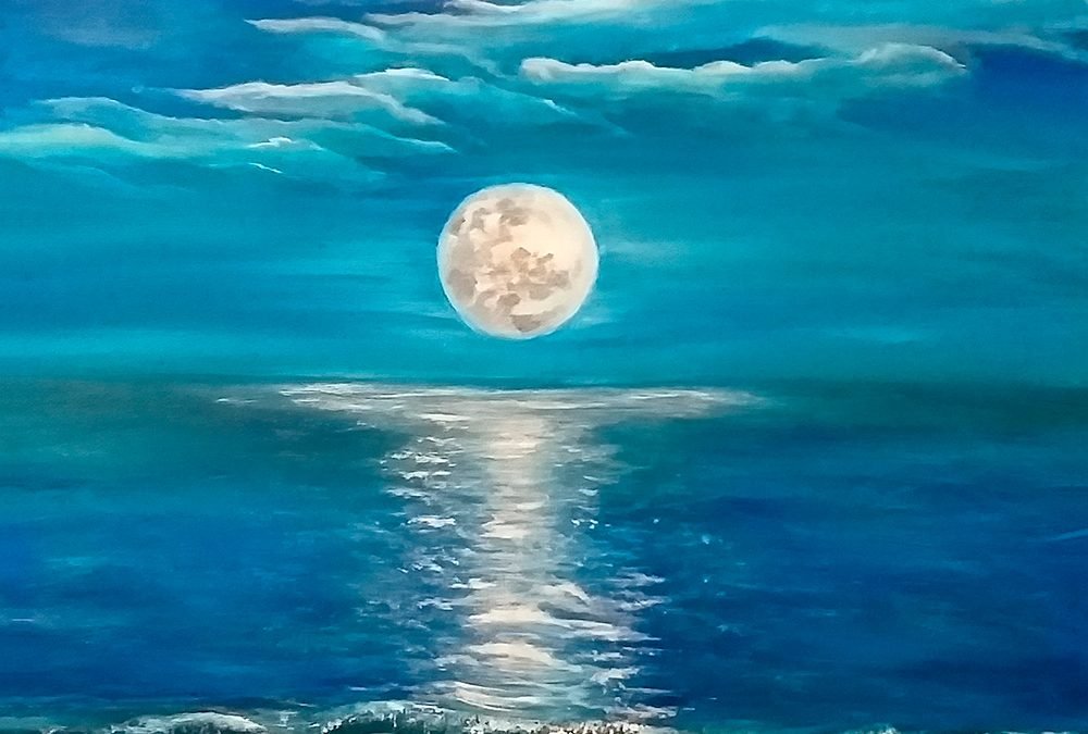 Luna azul